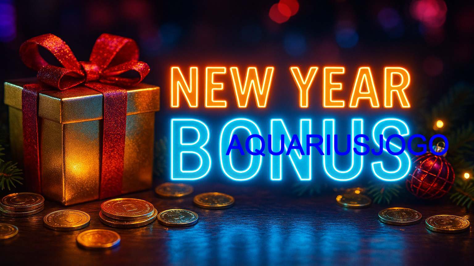 Promoções de Ano Novo no AQUARIUSJOGO